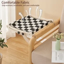 Cat Hammock Radiator, Dual-use Cat Window Hammock For Indoor Cat, Adjustable Wood Cat Radiator Beds Cat Window Beds Holds Up 18kg For Home Living Room -Home Decor Store GUEST 003564f4 fcc1 4ee0 903b 0b1767edf0aa