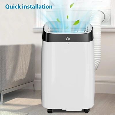 Portable Air Conditioners, 10000btus Portable AC For Room Up To 450 Sq. Ft. 6 Portable Air Conditioners, 10000btus Portable AC For Room Up To 450 Sq. Ft. - Image 6