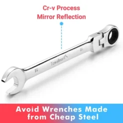 14-Piece Ratchet Wrench Set With Flexible Head – 8-16mm & 5/16-11/16 Inch, 72 Teeth Chrome Vanadium Steel Spanners With Roll-Up Storage Bag -Home Decor Store GUEST 0345106b df81 4341 ba8b 6a236fa82a06