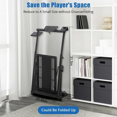 X Shape Racing Steer, Steering Wheel Stand Compatible With Logitech G25 G27 G29 G920 Thrustmaster T330TS Gaming Cockpit 2 X Shape Racing Steer, Steering Wheel Stand Compatible With Logitech G25 G27 G29 G920 Thrustmaster T330TS Gaming Cockpit - Image 2