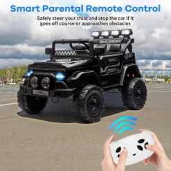 12V Kids Ride On Toy For Big Kids, 4 Wheeler Truck Car Play Car With Remote Control -Home Decor Store GUEST 04de9f9e 20d8 477a 8d43 df67d67b1558