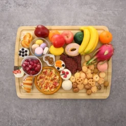 Bamboo Wood Cutting Board For Kitchen, Large Chopping Board, Wooden Cheese Charcuterie Board -Home Decor Store GUEST 0722f69b 9185 4691 9c0d df9143201cac