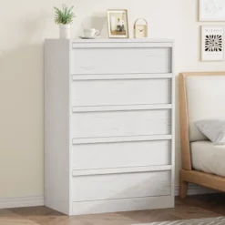 Whizmax 5 Drawer Dresser For Bedroom, Modern 5 Chest Of Drawers Tall With Large Storage, White Dresser Organizer For Living Room, Nursery, Entryway 8 Whizmax 5 Drawer Dresser For Bedroom, Modern 5 Chest Of Drawers Tall With Large Storage, White Dresser Organizer For Living Room, Nursery, Entryway -Home Decor Store GUEST 0814d774 3a4f 41f3 ab35 57a393375b20
