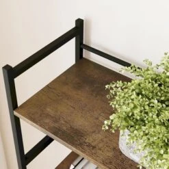 5 Tier Book Shelf,Open Large Metal Frame Display Shelves,Industrial Bookshelves And Bookcases With Metal Frame -Home Decor Store GUEST 092a09ee 116b 4349 ace7 da3686e43af8