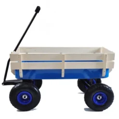 Garden Cart Utility Wagon 176 LBS Loading Capacity Steel Garden Wagon Pulling Cart With Wood Railing Folded Handle For Garden Farm Orchard Warehouse 9 Garden Cart Utility Wagon 176 LBS Loading Capacity Steel Garden Wagon Pulling Cart With Wood Railing Folded Handle For Garden Farm Orchard Warehouse -Home Decor Store GUEST 0b5a55eb 6856 48dd 846f 4e171fc69013