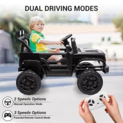 12V Ride On Car For Kids Electric Vehicle Toddles Battery Powered Truck Car Toy With Remote Control -Home Decor Store GUEST 0e85702e 5350 4d29 8dd4 4a02ac7fc756