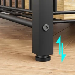 Kitchen Bakers Rack, Microwave Oven Stand With 2 Large Wire Basket, Industrial Coffee Bar Station -Home Decor Store GUEST 0f910b3f 6dc4 42ba bd4f 838816a46005