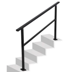 Handrails Fits 1 To 4 Steps,Outdoor Handrails Adjustable Height Stair Handrail -Home Decor Store GUEST 17ce49c1 1c2a 4264 aa51 eccd5bb8332e