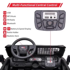 24V Kids Ride On 2 Seaters Electric Car With Remote Control, 2 * 120W Motors Battery Powered 20" Extra Large Seats+15.5" XL Wheels -Home Decor Store GUEST 18b8c334 17d0 43d8 8e23 033cdfb24aa1