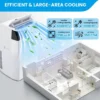 12000 Btu Portable Air Conditioners,portable Ac Unit Built-in Fan,cool,Dehumidification Function