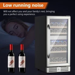 Mini Fridge 15 Inch Wine Cooler Under Couter, 29 Bottle Dual Zone Wine Fridge Wine Cooler Refrigerator With Digital Temperature Control 11 Mini Fridge 15 Inch Wine Cooler Under Couter, 29 Bottle Dual Zone Wine Fridge Wine Cooler Refrigerator With Digital Temperature Control -Home Decor Store GUEST 1ea7f215 3817 4c9b 8b3d f52a9a5696d0