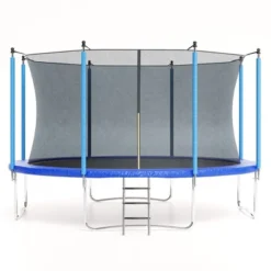 12FT Trampoline, Recreational Trampolines With Enclosure Net And Ladder -Home Decor Store GUEST 1efabeb9 2265 4f5b 8357 74fbe17f80b6
