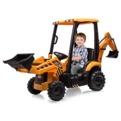12V JCB Ride On Excavator, 4 In 1 Kids Excavator Ride On Toy With Remote Control -Home Decor Store GUEST 21442e43 8f01 4edc 9a08 1fb19a246b19