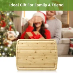 24 X 18 In Extra Large Organic Bamboo Cutting Board,Meal Prep & Serving Wooden Cutting Board -Home Decor Store GUEST 233f997d 6804 4947 a505 b3a23327db9b