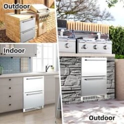 24 Inch Undercounter Refrigerators With Weatherproof Full Stainless Steel Body -Home Decor Store GUEST 2446f4ea d198 4cc4 8227 3ba890c7f0d7