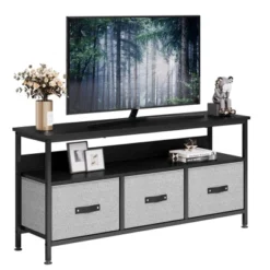 Dresser TV Stand, Entertainment Center With Storage, 55 Inch TV Stand For Bedroom Small TV Stand Dresser With Drawers And Shelves -Home Decor Store GUEST 26e11dc3 5a65 4c69 a8e7 90c8fbba1bff