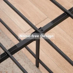 Twin Size Bed Frame Platform, 14 Inch Metal Twin Bedframe With 3 In 1 Sturdy Steel Support, No Box Spring Needed Black Mattress Frame 13 Twin Size Bed Frame Platform, 14 Inch Metal Twin Bedframe With 3 In 1 Sturdy Steel Support, No Box Spring Needed Black Mattress Frame -Home Decor Store GUEST 277727ec b57b 4650 940d bae7889ad8af