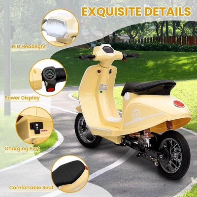 24V Kids Motorcycle For Big Kids, 14MPH Max Speed Electric Motorcycle With 350W Motor 4 24V Kids Motorcycle For Big Kids, 14MPH Max Speed Electric Motorcycle With 350W Motor - Image 4