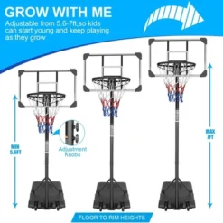 Portable Basketball Hoop Outdoor 28Inch Backboard And Wheels 5.6ft - 7ft Adjustable Height Basketball Stand For Indoor Outdoor Basketball Goal 8 Portable Basketball Hoop Outdoor 28Inch Backboard And Wheels 5.6ft - 7ft Adjustable Height Basketball Stand For Indoor Outdoor Basketball Goal -Home Decor Store GUEST 2cc2b853 e9b1 447a 944e 52a6fac836f5