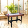 3 In 1 Multi Game Table,48-in Combination Game Table With Pool, Glide Hockey, And Table Tennis For Home, Game Room, Adult Kids Gifts