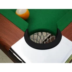 5.5 Ft Billiard Table,Portable Folding Pool Table,Pool Arcade Game Table With Balls, Cues, Chalk, Brush And Triangle, For Family Game Room -Home Decor Store GUEST 348f0762 f2c2 4340 b2e0 2b8187f89608