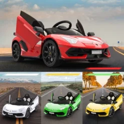 Ride On Car For Kids 12V Licensed Lamborghini Electric Vehicles Battery Powered Sports Car With Control -Home Decor Store GUEST 349b98ca 6d68 43ba a71c cf3d35980ec4