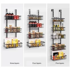 Over The Door Pantry Organizer,Hanging Basket Back Door Storage Rack Shelf,Metal Over The Door Shelves For Bathroom Kitchen Pantry Bedroom 10 Over The Door Pantry Organizer,Hanging Basket Back Door Storage Rack Shelf,Metal Over The Door Shelves For Bathroom Kitchen Pantry Bedroom -Home Decor Store GUEST 3789163f d3e0 4295 8c91 27400ce8e55c