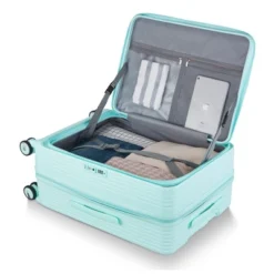 Luggage Sets 3 Piece(20/24/28), Expandable Carry On Luggage With TSA Lock Airline Approved, 100% PC Hard Shell And Lightweight Suitcase Green -Home Decor Store GUEST 3cfc8991 cc4a 4059 919e 79a0dd76e39e