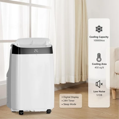 Portable Air Conditioners, 10000btus Portable AC For Room Up To 450 Sq. Ft. 2 Portable Air Conditioners, 10000btus Portable AC For Room Up To 450 Sq. Ft. - Image 2