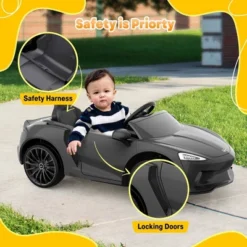 Ride On Car For Kids 12V Licensed McLaren Battery Powered Sports Car With 2 Speeds -Home Decor Store GUEST 3dc4e963 5433 48df 8866 8659b7674129