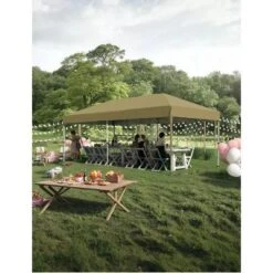 10'x20' Pop Up Canopy Tent, Easy To Set Up And Take Down, Waterproof UV Outdoor Events For Farmer Market, Party, Event, Patio -Home Decor Store GUEST 40d993e0 a34a 4f57 91be 21f64562c79e