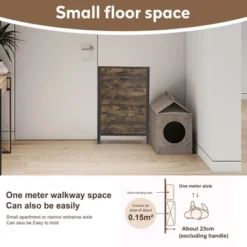 Slim Shoe Cabinet With 2 Flip Drawers &1 Drawer, Narrow Wall Hidden Shoe Cabinet, Freestanding Shoe Rack Storage Cabinet Organizer For Hallway Brown -Home Decor Store GUEST 41cc051e 5020 4c5c a239 aaa09c17527c