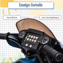 Ride On Motorcycle For Kids, 6V Electric Dirt Bike -Home Decor Store GUEST 4c0a90c3 5b20 40a3 85be f0143279e53c