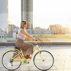 7 Speed, Steel Frame, Multiple Colors 24 Inch Ladies Bicycle -Home Decor Store GUEST 4fd37031 bc21 444f b73c a97720b8ac72