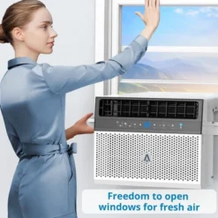 8000 BTU Window Air Conditioner U-Shaped, Window Ac Air Units U Shaped Cools Up To 350 Sq. Ft. -Home Decor Store GUEST 4ffbee12 7fc9 4e51 8eed 53ab5c924fd8