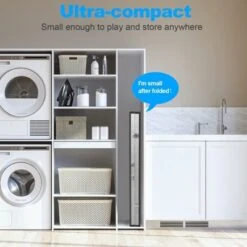 6X3ft Mid-Size Table Tennis Tables - Indoor/Outdoor Portable Ping Pong Table Game With Net For Adults/Teens -Home Decor Store GUEST 52560694 9ba2 4c13 a2ae 8e24afa00fc8