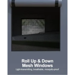 13'x20' Upgraded Carport With 200g Tarp For All-weather; Heavy-duty Reinforced Steel Frame, Perfect For Full-size Pickup Trucks. Silver Gray. -Home Decor Store GUEST 54afd753 e926 4c3c acc5 06181cfcd5d2