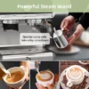 Espresso Coffee Machine 20 Bar With Built-In Grinder & Steam Wand