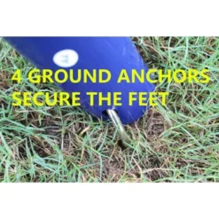 700lbs Swing Set For Backyard,Heavy-Duty A-Frame Metal Outdoor Swing Set With 2 "U Shape Belt Swing,Slide,Seesaw And Glider,Easy To Assemble -Home Decor Store GUEST 5968d6ca 8a73 4931 b66a 4d0c25de6f26