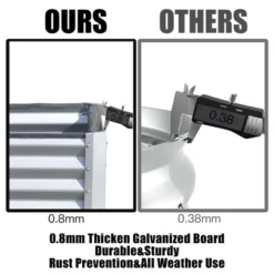 Land Guard Galvanized Raised Garden Bed Kit, Outdoor Metal Raised Garden Beds, Galvanized Planter Raised Garden Boxes For Vegetables 13 Land Guard Galvanized Raised Garden Bed Kit, Outdoor Metal Raised Garden Beds, Galvanized Planter Raised Garden Boxes For Vegetables -Home Decor Store GUEST 59ef1b96 eeaf 4501 813f 2279d9c9edca