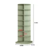 Rotating Shoe Rack Tower 360, Spinning Shoe Rack Tower 7 Tier For Closet, Entryway, Tall Shoe Storage Organizer, Holds Up To 28 Pairs Of Shoes Green