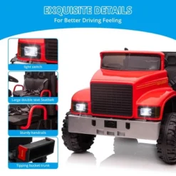Ride On Truck For Kids 24V Ride On Car With Remote Control -Home Decor Store GUEST 5bb55f12 9743 43ac b150 dda365676675