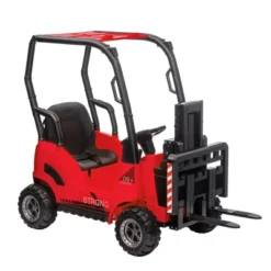 12V Kids Ride On Forklift Car With Tent, Electric Ride On Construction Car Toy For Toddles With Remote Control -Home Decor Store GUEST 5cb370b2 a43a 4526 9e7e 55435e63629b