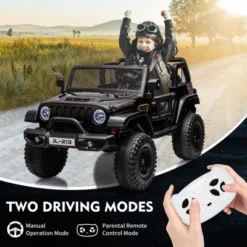 24V 7AH Ride On Truck Car For Kids 2 Seater Toddles Battery Powered Cars 2WD/4WD Switchable Electric Vehicles With Remote Control -Home Decor Store GUEST 60c2b629 cb04 4c7a b45d 27c13f7479ff