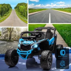 12V Ride On UTV Car, Licensed Can-Am Electric Off-Road UTV Car, Kids Truck W/Remote Control -Home Decor Store GUEST 6163ee93 5c0e 464b a8fe 2cf01d5c3a74
