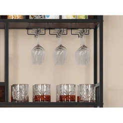 Industrial Baker Rack With Cabinet 31.49"W*11.8"D*70.8" H Wine Rack Brown -Home Decor Store GUEST 65d1a779 1fce 4b83 ad1a beac88902b05