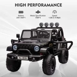 24V 7AH Ride On Truck Car For Kids 2 Seater Toddles Battery Powered Cars 2WD/4WD Switchable Electric Vehicles With Remote Control -Home Decor Store GUEST 660f3fed 1c66 4b0e b323 9476b70762f6