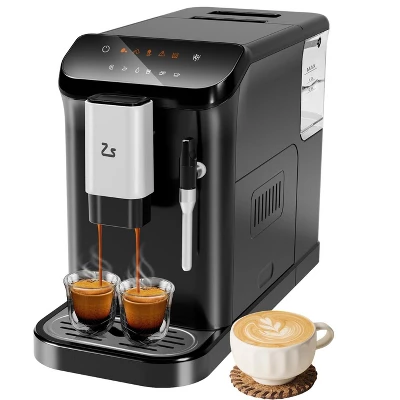 Espresso Machine With Grinder, 20 Bar Professional Espresso Maker With Milk Frother Steam Wand 9 Espresso Machine With Grinder, 20 Bar Professional Espresso Maker With Milk Frother Steam Wand - Image 9