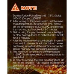 Whizmax Square 1 + 3 KG Molten Gold Furnace For Molten Metal -Home Decor Store GUEST 6b1decdf 075a 46f8 a5c4 bab95e34204a