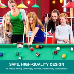 55-inch Folding Billiard - Portable Pool Table, Billiard Game Table With 2 Cue Sticks 16 Balls Triangle Chalk For Kids And Adults 17 55-inch Folding Billiard - Portable Pool Table, Billiard Game Table With 2 Cue Sticks 16 Balls Triangle Chalk For Kids And Adults -Home Decor Store GUEST 6d2a674c f5d1 487c a0e8 5ebb3f8f64df